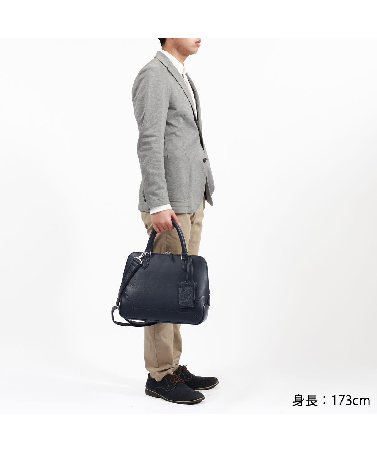 ペッレ モルビダ PELLE MORBIDA ペッレモルビダ ブリーフケース ビジネスバッグ PELLE MORBIDA A4 2WAY 革 日本製 Maiden Voyage ブガッティバッグ MB072 （グレー） グレー
