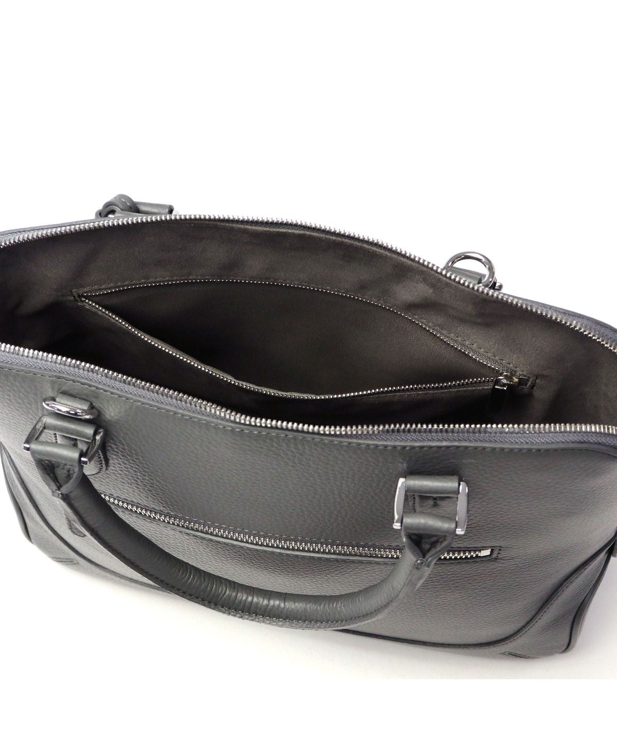 ペッレ モルビダ PELLE MORBIDA ペッレモルビダ ブリーフケース ビジネスバッグ PELLE MORBIDA A4 2WAY 革 日本製 Maiden Voyage ブガッティバッグ MB072 （グレー） グレー