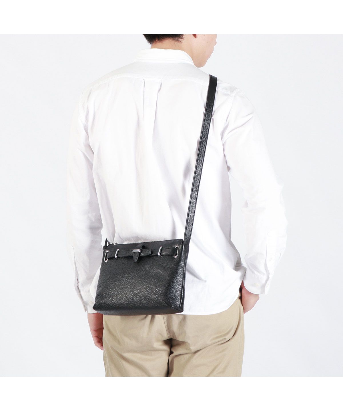 ペッレ モルビダ PELLE MORBIDA ペッレモルビダ ショルダーバッグ PELLE MORBIDA メイデン ボヤージュ 小さめ A5 サコッシュ 本革 Maiden Voyage MB081 （ブラック） ブラック
