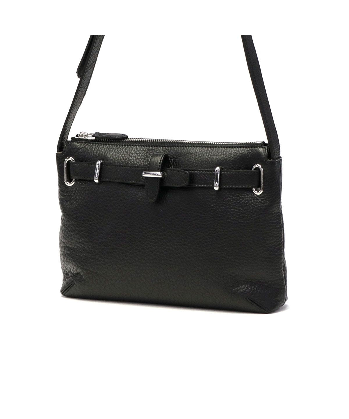 ペッレ モルビダ PELLE MORBIDA ペッレモルビダ ショルダーバッグ PELLE MORBIDA メイデン ボヤージュ 小さめ A5 サコッシュ 本革 Maiden Voyage MB081 （ブラック） ブラック