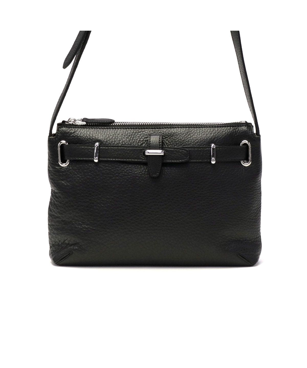 ペッレ モルビダ PELLE MORBIDA ペッレモルビダ ショルダーバッグ PELLE MORBIDA メイデン ボヤージュ 小さめ A5 サコッシュ 本革 Maiden Voyage MB081 （ブラック） ブラック
