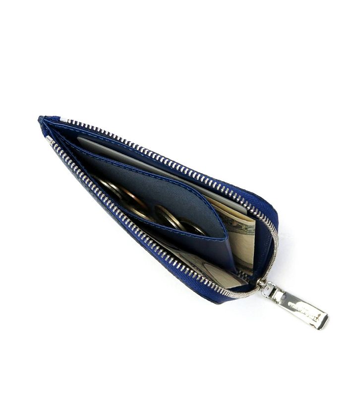 ペッレ モルビダ PELLE MORBIDA ペッレモルビダ 財布 PELLE MORBIDA バルカ Barca コインケース L字ファスナー Lーshaped Purse ミニ財布 本革日本製 BA31 （サックス） サックス