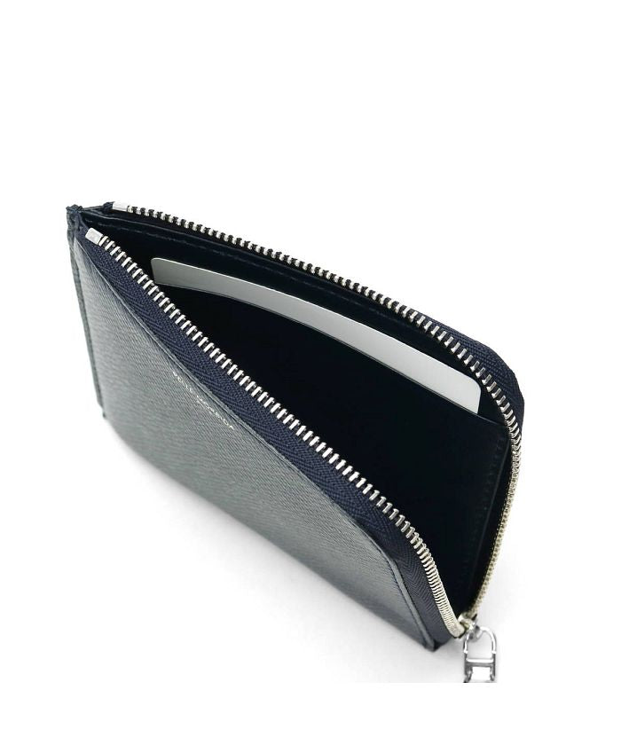 ペッレ モルビダ PELLE MORBIDA ペッレモルビダ 財布 PELLE MORBIDA バルカ Barca コインケース L字ファスナー Lーshaped Purse ミニ財布 本革日本製 BA31 （サックス） サックス
