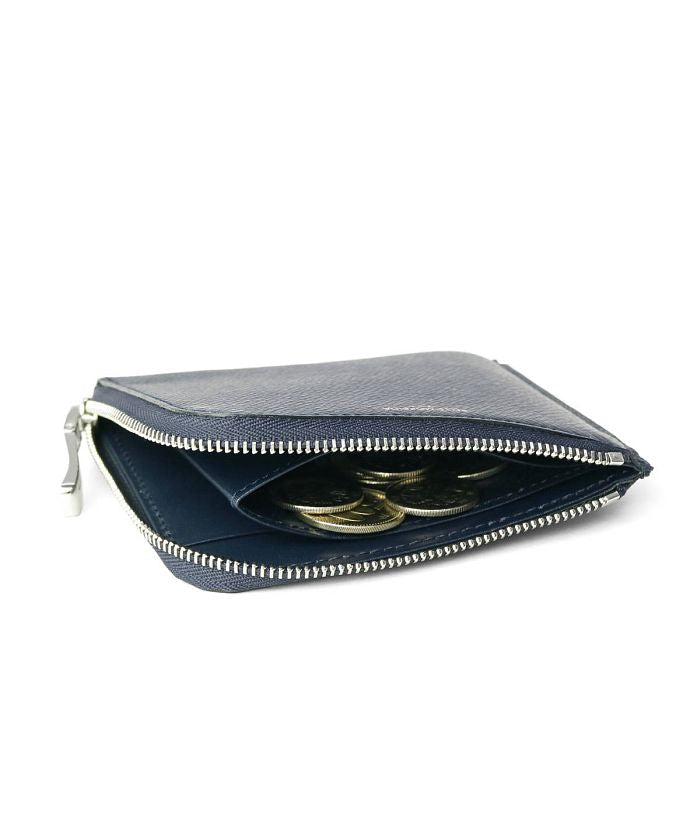 ペッレ モルビダ PELLE MORBIDA ペッレモルビダ 財布 PELLE MORBIDA バルカ Barca コインケース L字ファスナー Lーshaped Purse ミニ財布 本革日本製 BA31 （サックス） サックス
