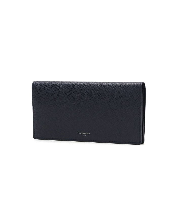 ペッレ モルビダ PELLE MORBIDA ペッレモルビダ 財布 PELLE MORBIDA Barca バルカ 長財布 薄い 本革 小銭入れあり かぶせ ペレモルビダ BA310 （ブルー） ブルー