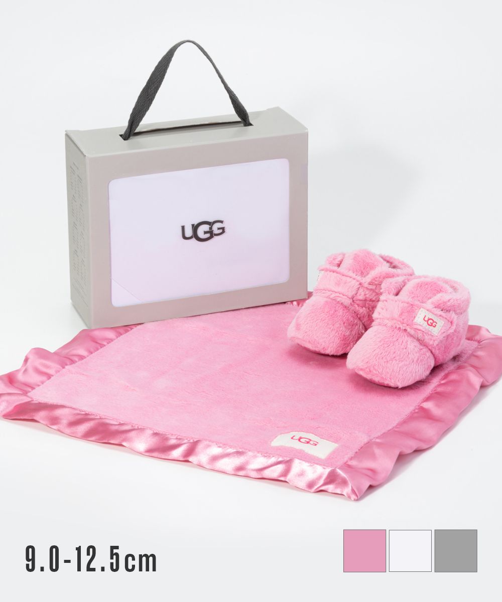 アグ UGG Bixbee And Lovey 1094823I サンダル キッズ ベビー シューズ ベビーブーティー&ブランケットセット ギフト プレゼント 赤ちゃん 出産祝い （バブルガム） バブルガム