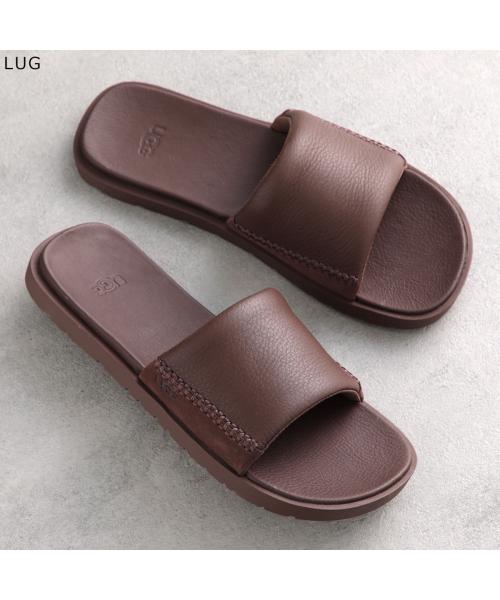 アグ UGG UGG スライドサンダル Seaside II Slide シーサイド 1166593 （LUG/ブラウン） LUG/ブラウン