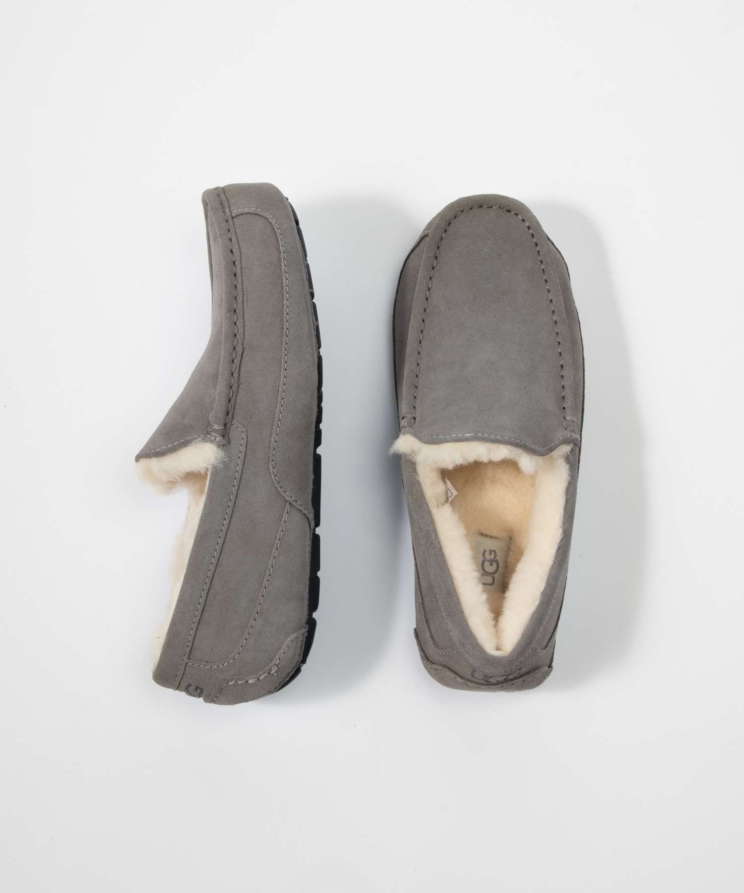 UGG ASCOT Men's 1101110 Moccasin Shoes M Ascot Boa