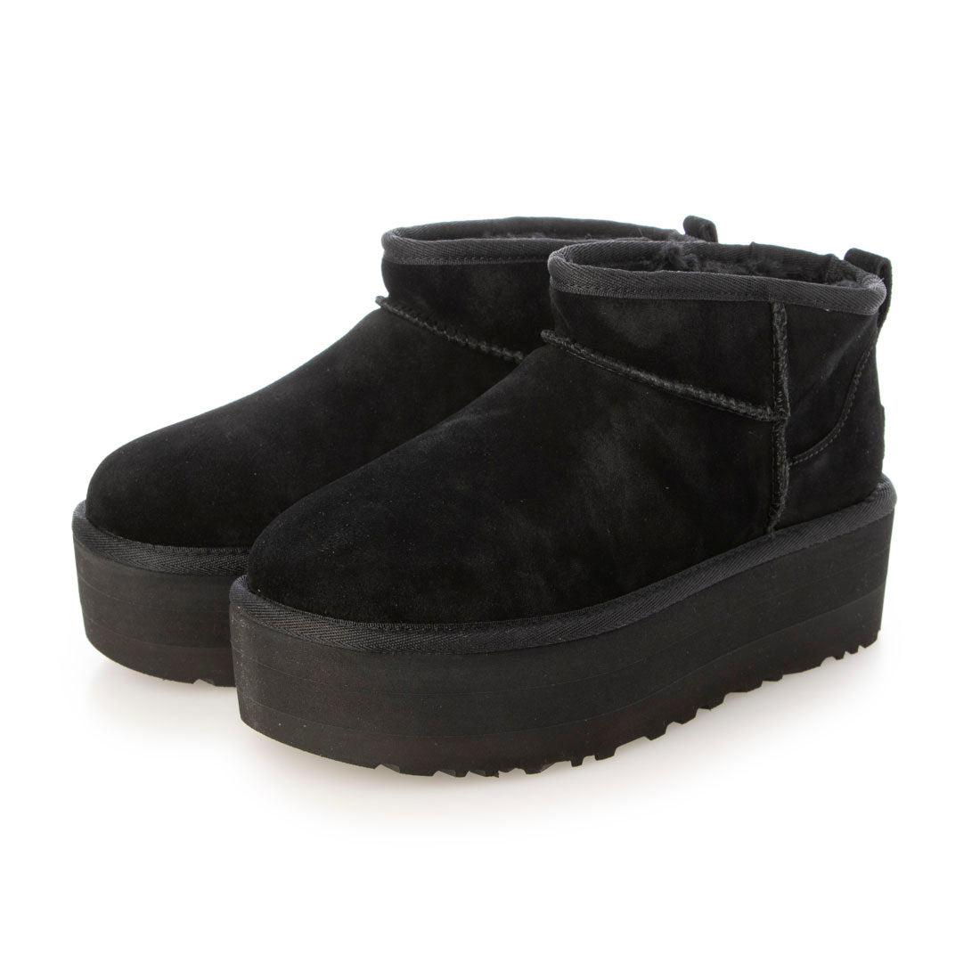 アグ UGG W CLASSIC ULTRA MINI PLATFORM （BLACK） BLACK