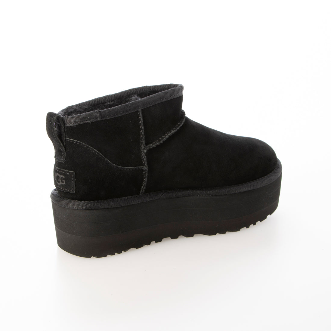 アグ UGG W CLASSIC ULTRA MINI PLATFORM （BLACK） BLACK