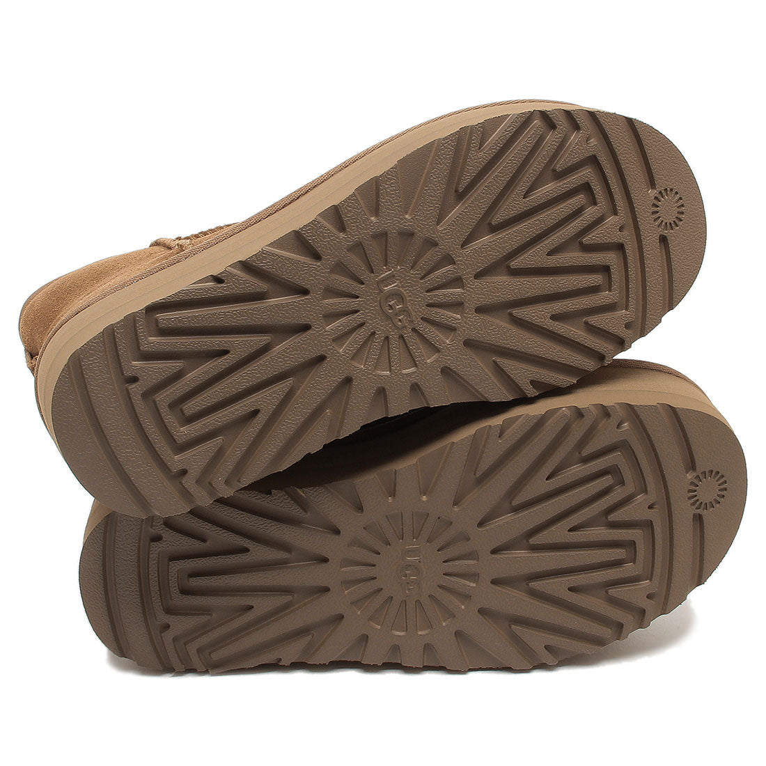 アグ UGG ブーツ クラッシックミニプラットホーム ムートンブーツ 厚底 5cmプラットフォーム ベージュ レディース UGG 1134991 CHE