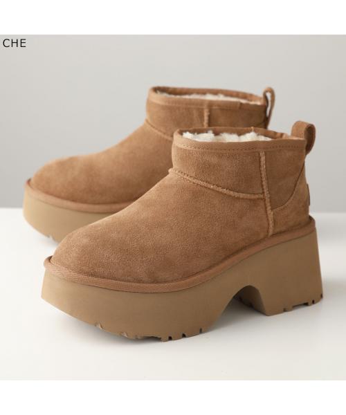 アグ UGG UGG ムートンブーツ CLASSIC ULTRA MINI NEW HEIGHTS 1158311  （CHE/ブラウン） CHE/ブラウン
