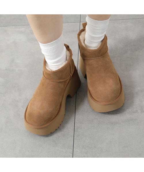 アグ UGG UGG ムートンブーツ CLASSIC ULTRA MINI NEW HEIGHTS 1158311  （CHE/ブラウン） CHE/ブラウン