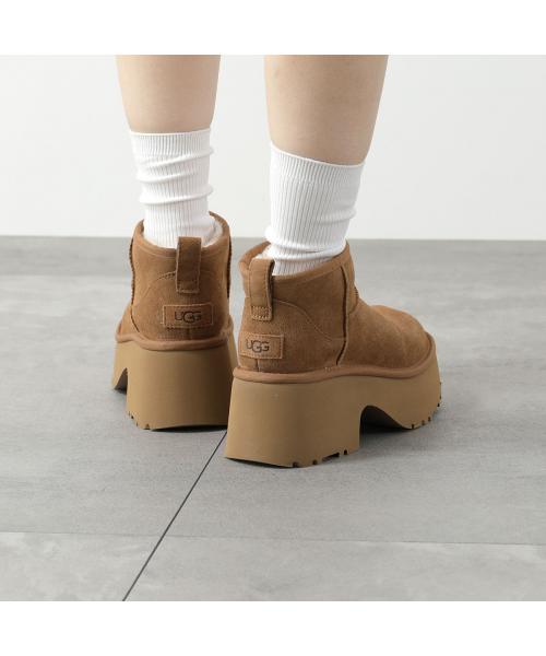 アグ UGG UGG ムートンブーツ CLASSIC ULTRA MINI NEW HEIGHTS 1158311  （CHE/ブラウン） CHE/ブラウン