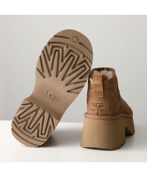 アグ UGG UGG ムートンブーツ CLASSIC ULTRA MINI NEW HEIGHTS 1158311  （CHE/ブラウン） CHE/ブラウン