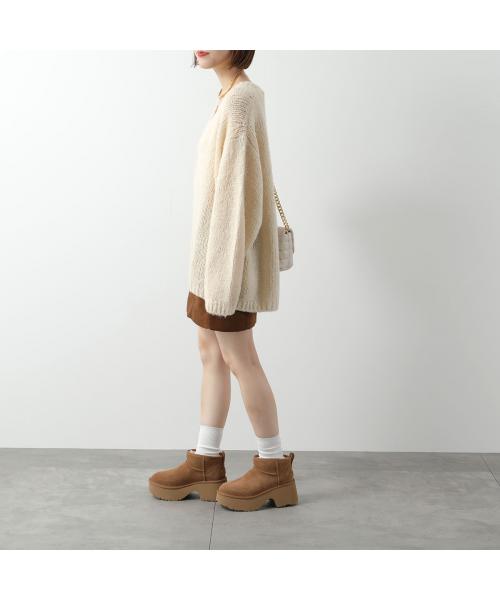 アグ UGG UGG ムートンブーツ CLASSIC ULTRA MINI NEW HEIGHTS 1158311  （BLK/ブラック） BLK/ブラック