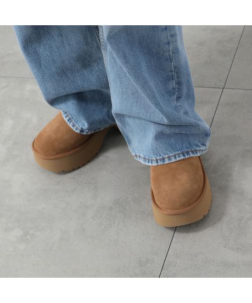 アグ UGG UGG ムートンブーツ CLASSIC ULTRA MINI NEW HEIGHTS 1158311  （BLK/ブラック） BLK/ブラック