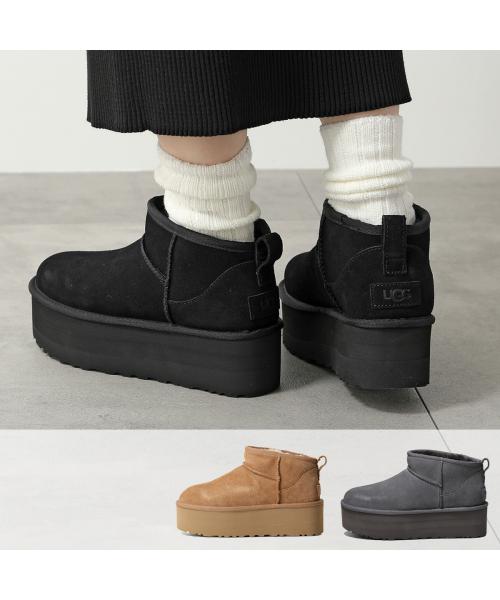 アグ UGG UGG ムートンブーツ 1135092 CLASSIC ULTRA MINI PLATFORM （CHE/キャメル） CHE/キャメル