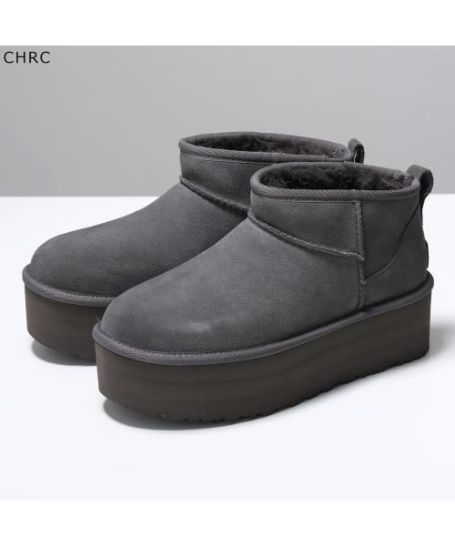 アグ UGG UGG ムートンブーツ 1135092 CLASSIC ULTRA MINI PLATFORM （CHE/キャメル） CHE/キャメル