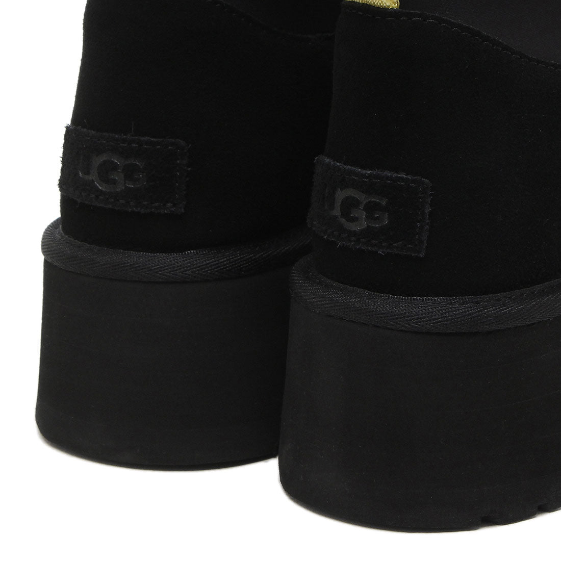 アグ UGG ブーツ クラッシックミニディッパー 厚底 プラットフォーム 5cm ブラック レディース UGG 1168170 BLK