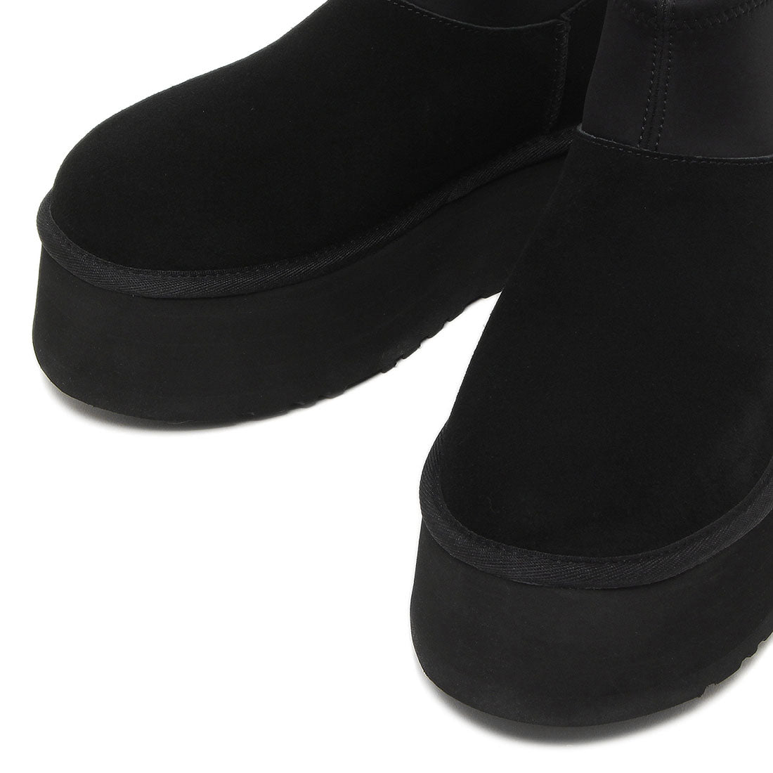 アグ UGG ブーツ クラッシックミニディッパー 厚底 プラットフォーム 5cm ブラック レディース UGG 1168170 BLK