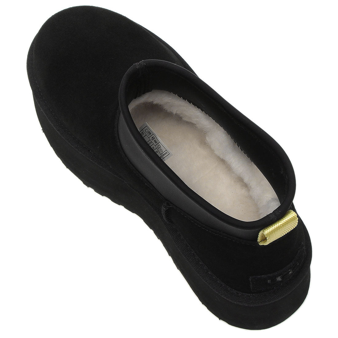 アグ UGG ブーツ クラッシックミニディッパー 厚底 プラットフォーム 5cm ブラック レディース UGG 1168170 BLK