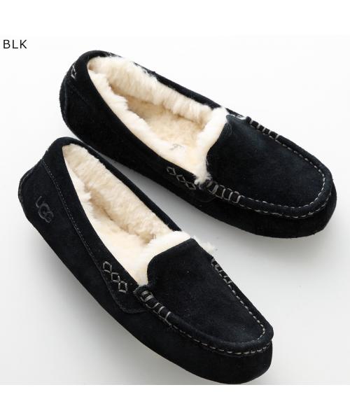 アグ UGG UGG スリッポン W ANSLEY 1106878 スウェード ボア （LGRY/グレー） LGRY/グレー