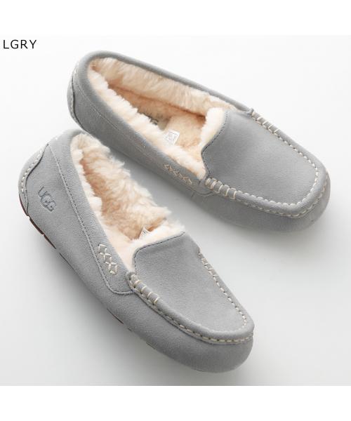 アグ UGG UGG スリッポン W ANSLEY 1106878 スウェード ボア （LGRY/グレー） LGRY/グレー