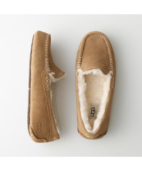 アグ UGG UGG スリッポン W ANSLEY 1106878 スウェード ボア （LGRY/グレー） LGRY/グレー