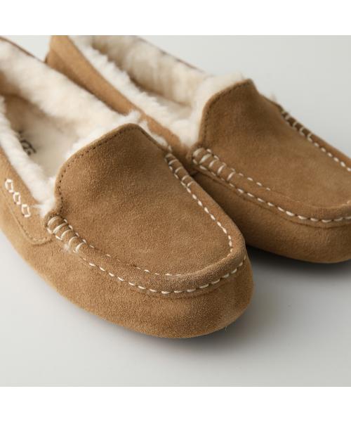 アグ UGG UGG スリッポン W ANSLEY 1106878 スウェード ボア （LGRY/グレー） LGRY/グレー