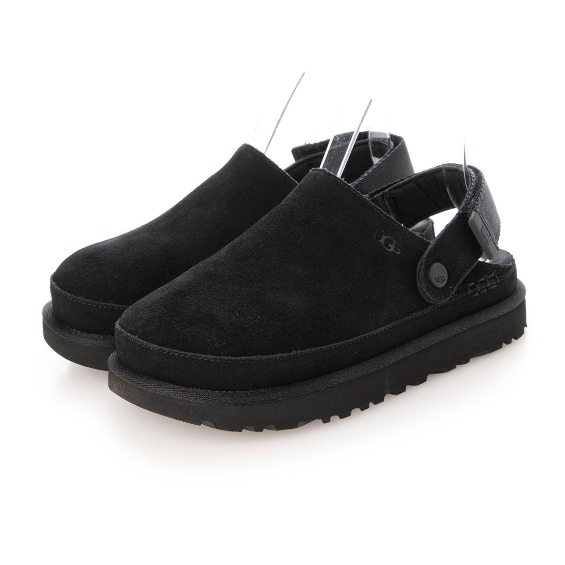 アグ UGG W GOLDENSTAR CLOG ゴールデンスター クロッグ サンダル レディース （BLACK） BLACK