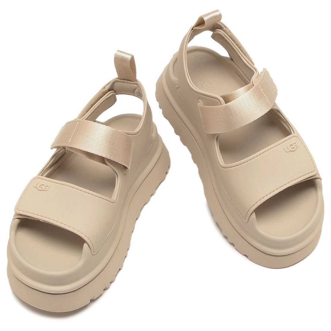 アグ UGG アグ EVA  サンダル ゴールデングロー プラットフォーム ベージュ レディース 1152685 SSAL （SEA SALT） SEA SALT