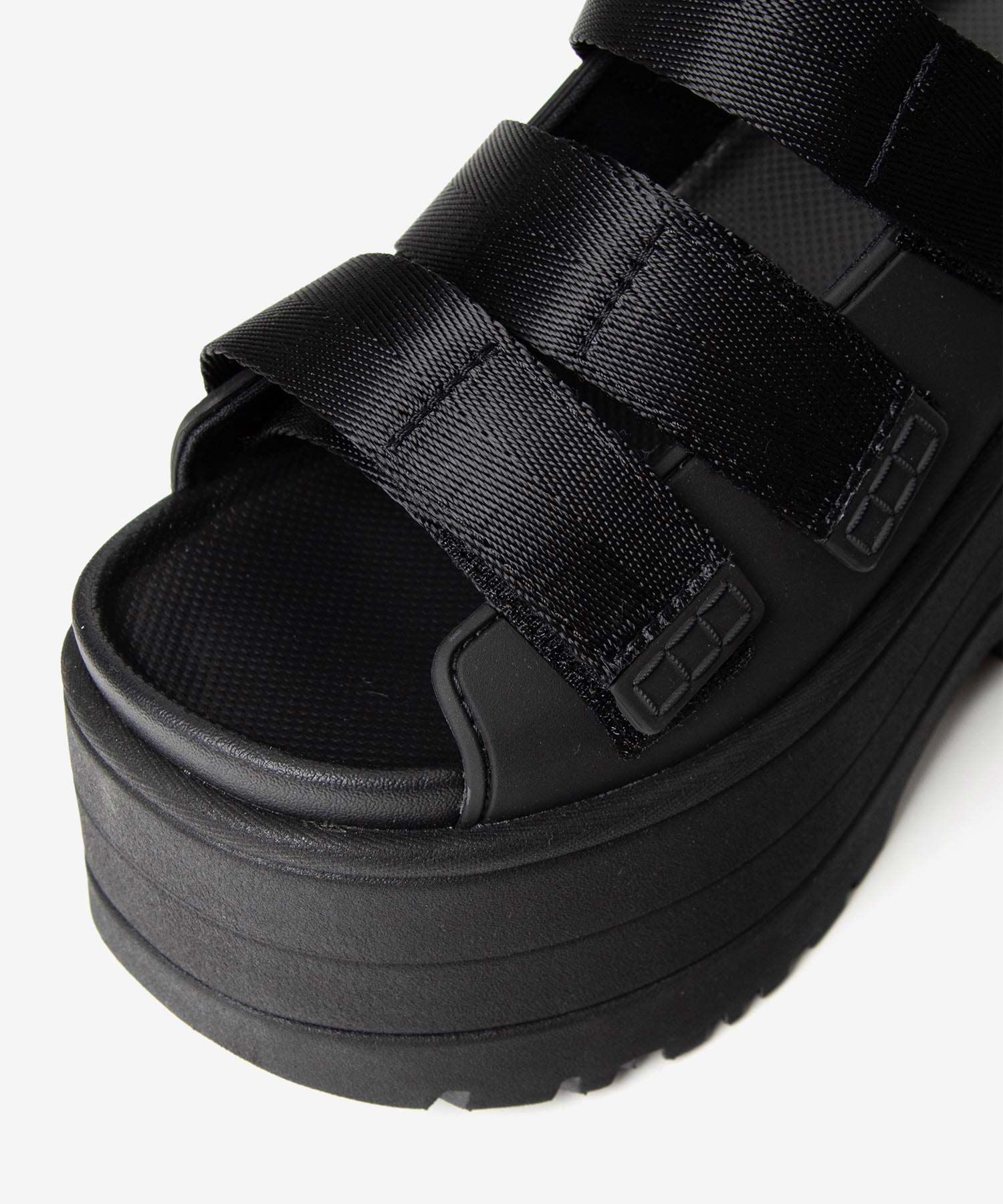 アグ UGG アグ UGG PLATFORM SANDALS 厚底サンダル GOLDEN RISE ゴールデンライズ 1167431 サンダル レディース シューズ （BLACK） BLACK