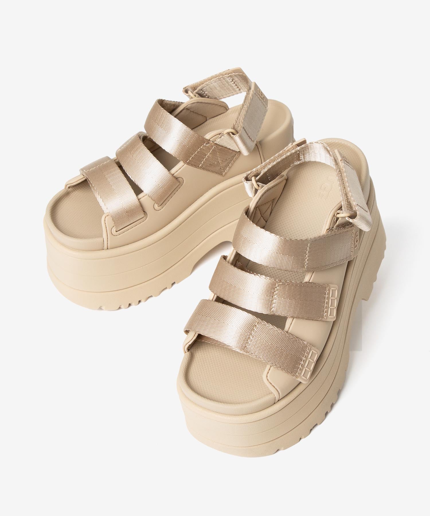 アグ UGG アグ UGG PLATFORM SANDALS 厚底サンダル GOLDEN RISE ゴールデンライズ 1167431 サンダル レディース シューズ （MUSTARD SEED） MUSTARD SEED