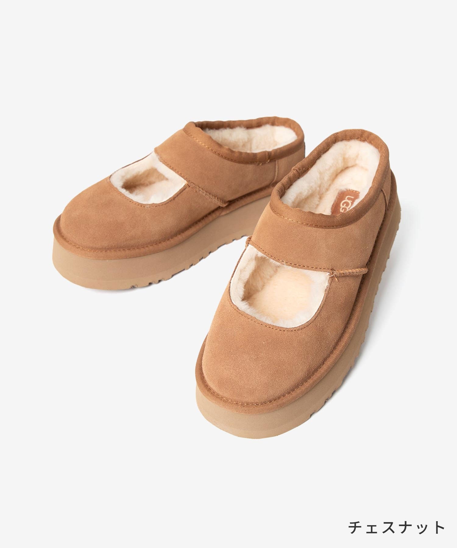 アグ UGG アグ UGG SLIP ON スリッポン BEA MARY JANE ビア メリー ジェーン 1167612 レディース シューズ （CHESTNUT） CHESTNUT
