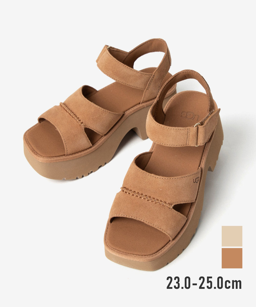 アグ UGG アグ UGG SANDAL サンダル NEW HEIGHTS ANKLE STRAP ニュー ハイツ アンクル ストラップ 1167475 レディース シューズ （BLACK） BLACK