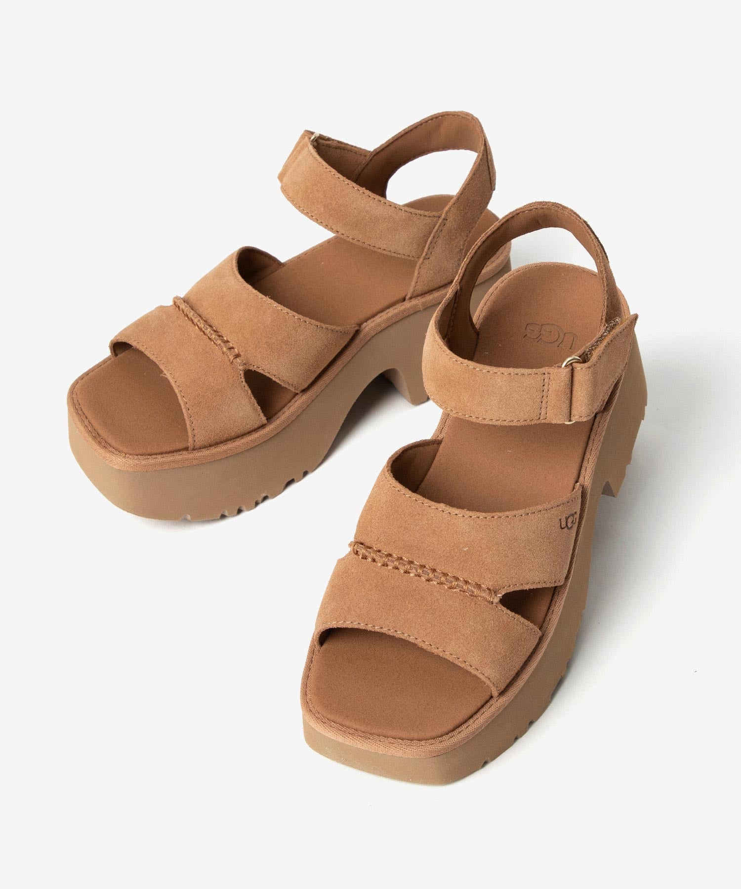 アグ UGG アグ UGG SANDAL サンダル NEW HEIGHTS ANKLE STRAP ニュー ハイツ アンクル ストラップ 1167475 レディース シューズ （CHESTNUT） CHESTNUT