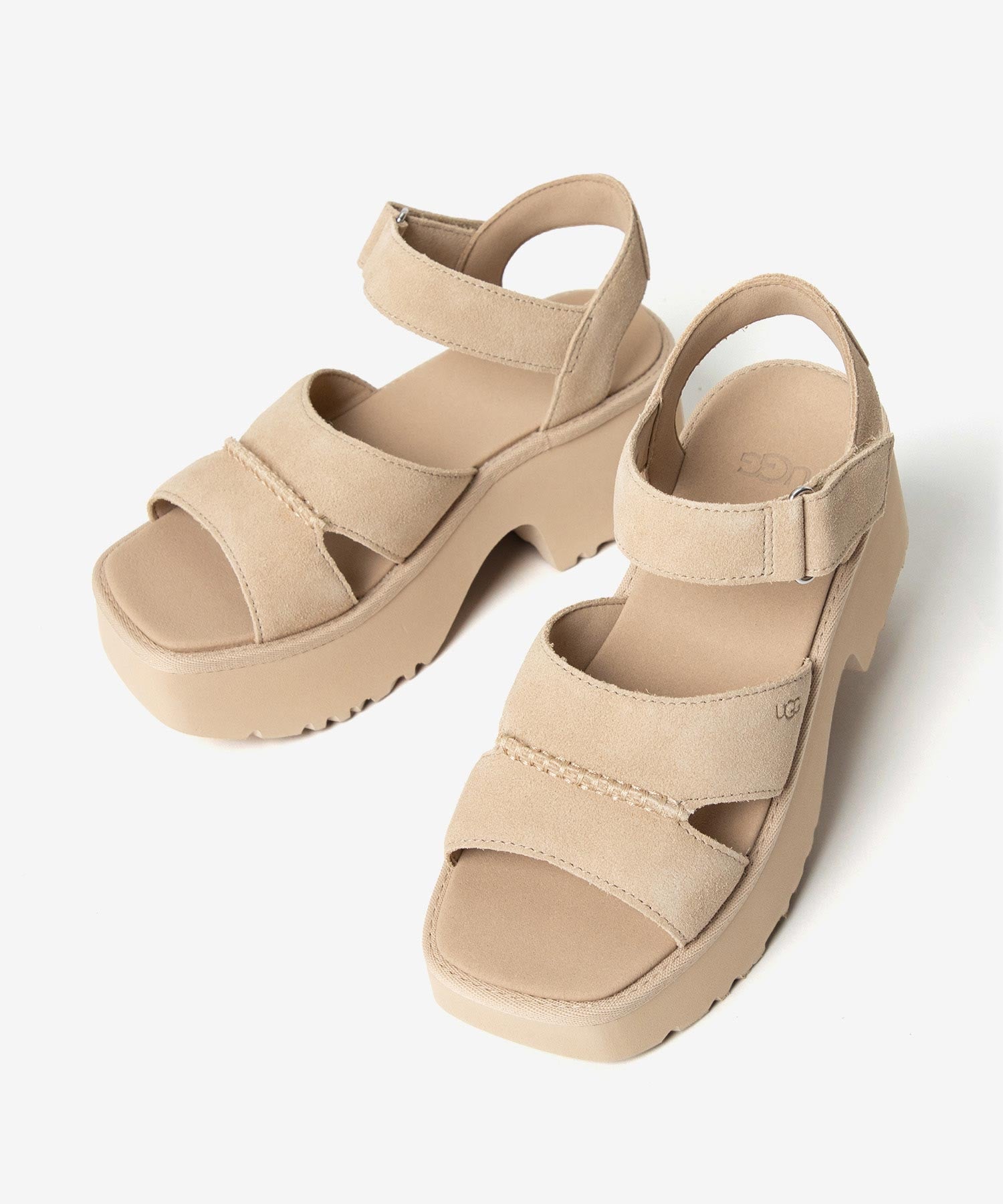 アグ UGG アグ UGG SANDAL サンダル NEW HEIGHTS ANKLE STRAP ニュー ハイツ アンクル ストラップ 1167475 レディース シューズ （MUSTARD SEED） MUSTARD SEED