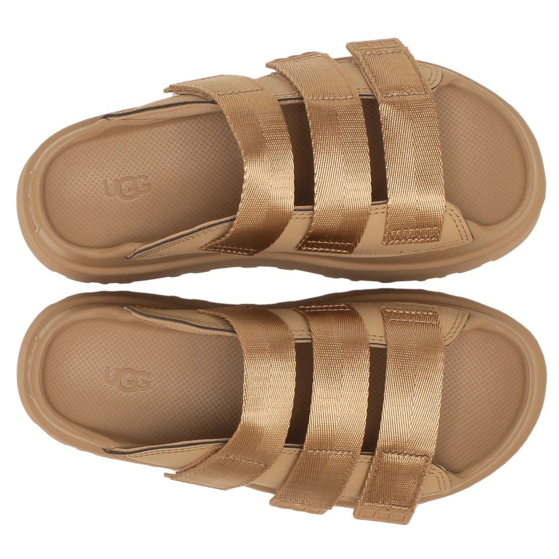 アグ UGG アグ 厚底 スライド サンダル GOLDENGLOW SLIDE ゴールデングロー スライド プラットフォーム ブラウン レディース  1167430 DND （DARK SAND） DARK SAND