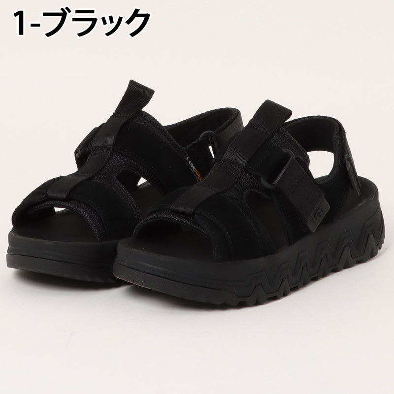 アグ UGG キャップトレイル ストラップ サンダル 厚底 CapTrail Strap Sandal ブランド レディース （1-ブラック） 1-ブラック