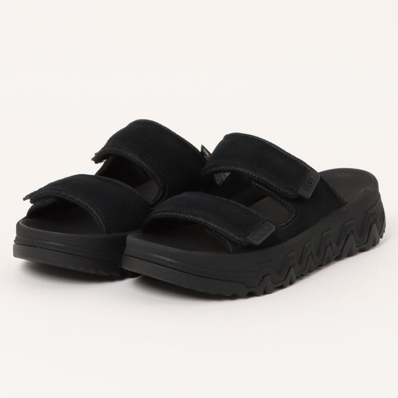 アグ UGG キャップトレイルストラップ スライドサンダル 厚底 CapTrail Strap Slide ブランド レディース （1-ブラック） 1-ブラック