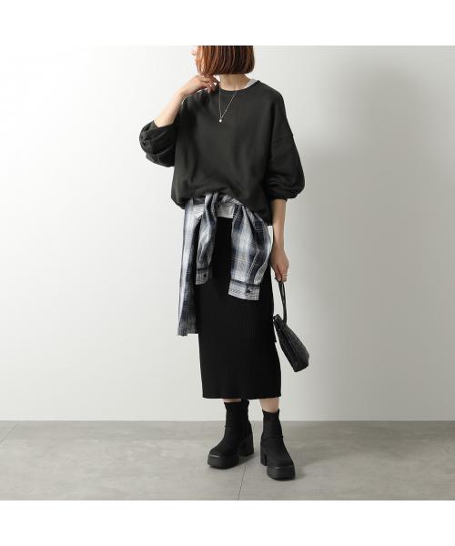 アグ UGG UGG ショートブーツ MOXY CHELSEA 1171475 レザー ニット （BLK/ブラック） BLK/ブラック