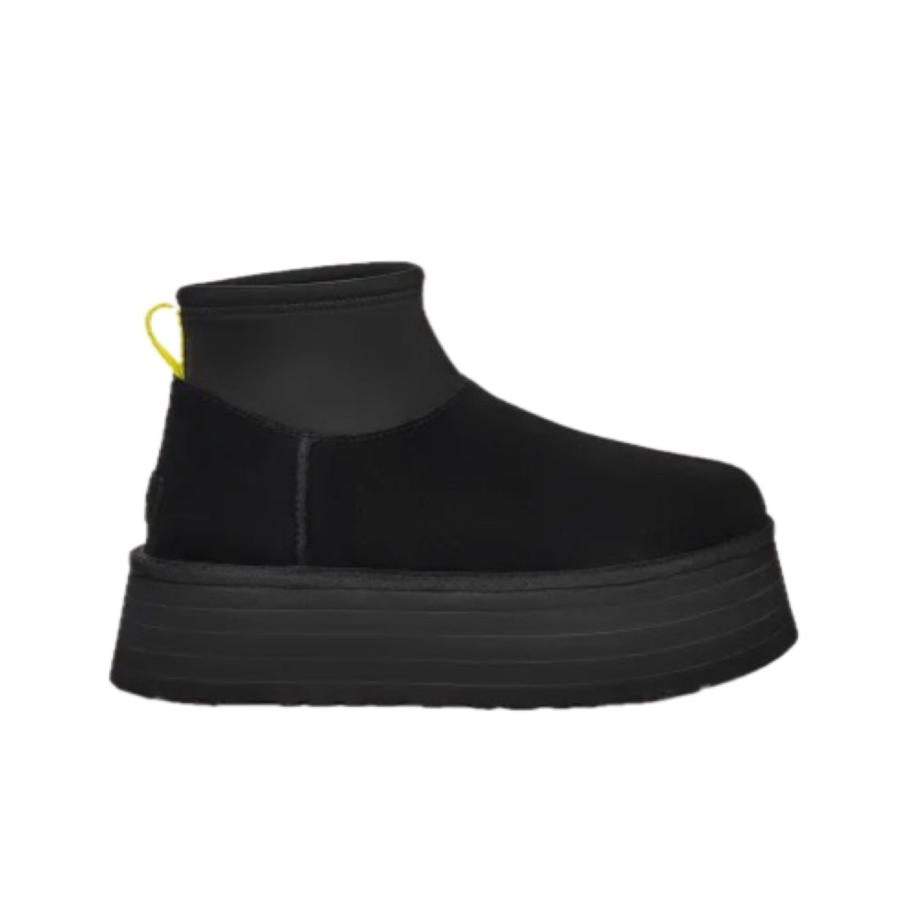 アグ UGG アグ UGG ムートンブーツ 厚底 1168170 レディース ブーツ ショートブーツ 防寒 靴 クラシック ミニ ディッパー ショート丈 Classic Mini Dipper （ブラック） ブラック