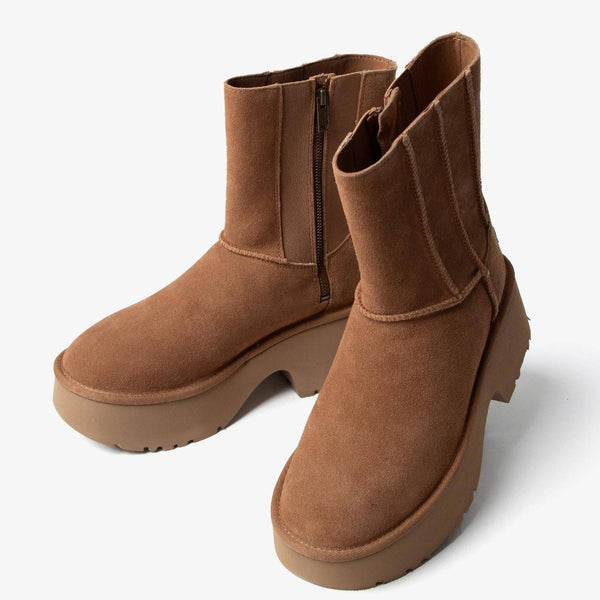 UGG 1158313 Boots CLASSIC TWIN SEAM NEW HEIGHTS Women's Shoes Thick-so