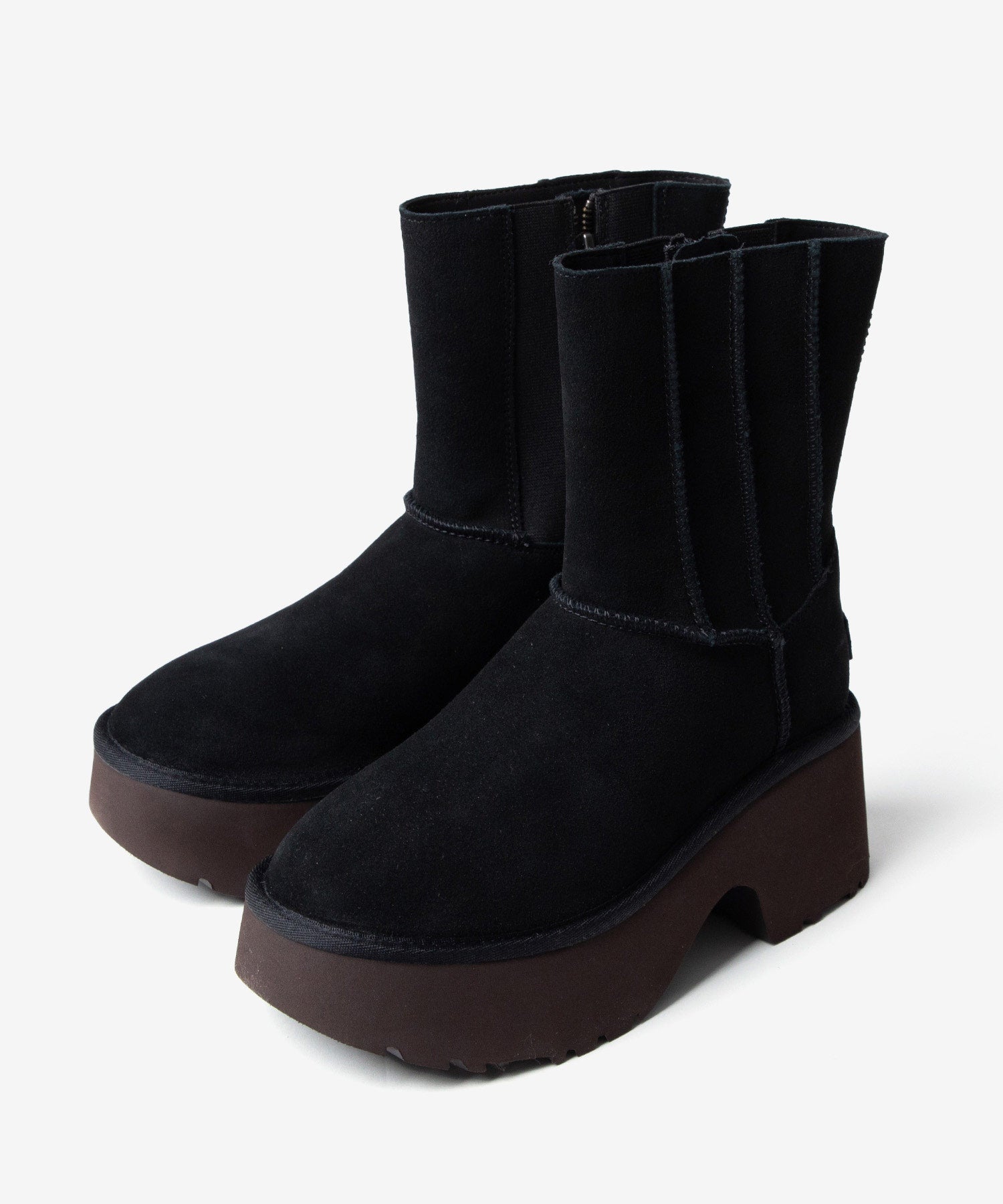 アグ UGG アグ UGG 1158313 ブーツ CLASSIC TWIN SEAM NEW HEIGHTS レディース シューズ 厚底ブーツ クラシック ツイン シーム ニュー ハイツ ムー （チェスナット） チェスナット