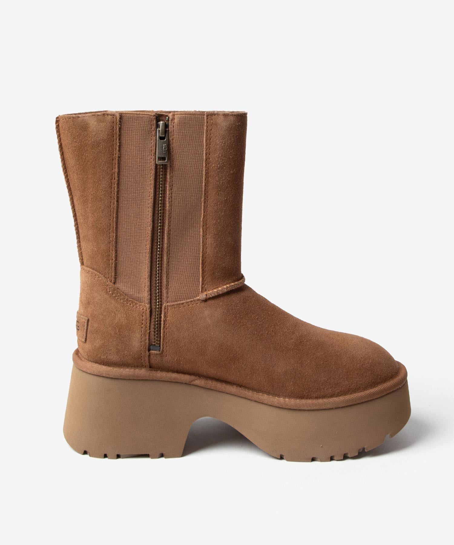 アグ UGG アグ UGG 1158313 ブーツ CLASSIC TWIN SEAM NEW HEIGHTS レディース シューズ 厚底ブーツ クラシック ツイン シーム ニュー ハイツ ムー （チェスナット） チェスナット