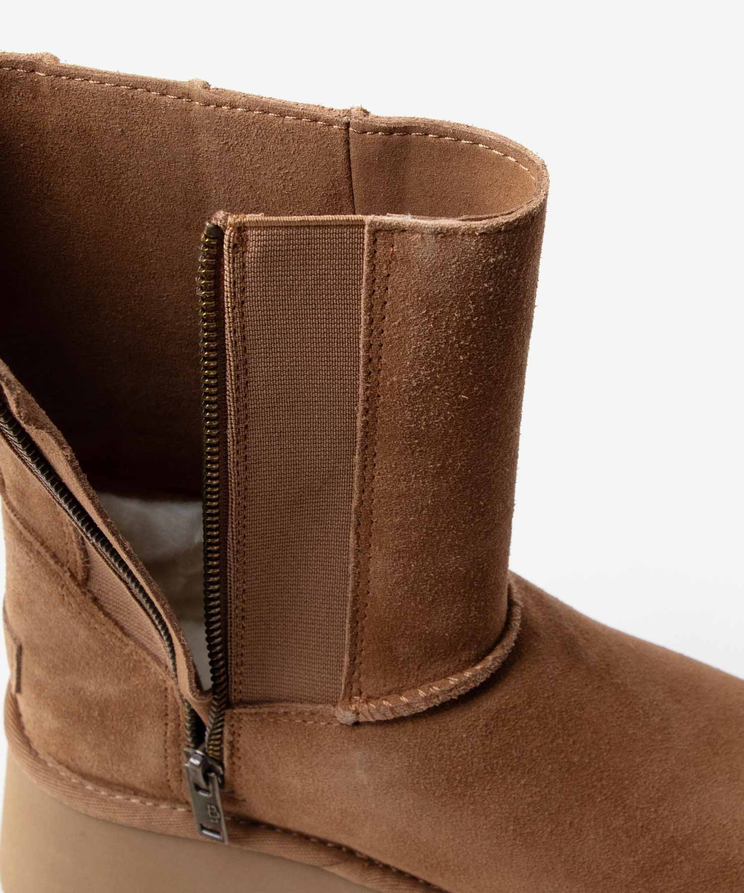 アグ UGG アグ UGG 1158313 ブーツ CLASSIC TWIN SEAM NEW HEIGHTS レディース シューズ 厚底ブーツ クラシック ツイン シーム ニュー ハイツ ムー （チェスナット） チェスナット