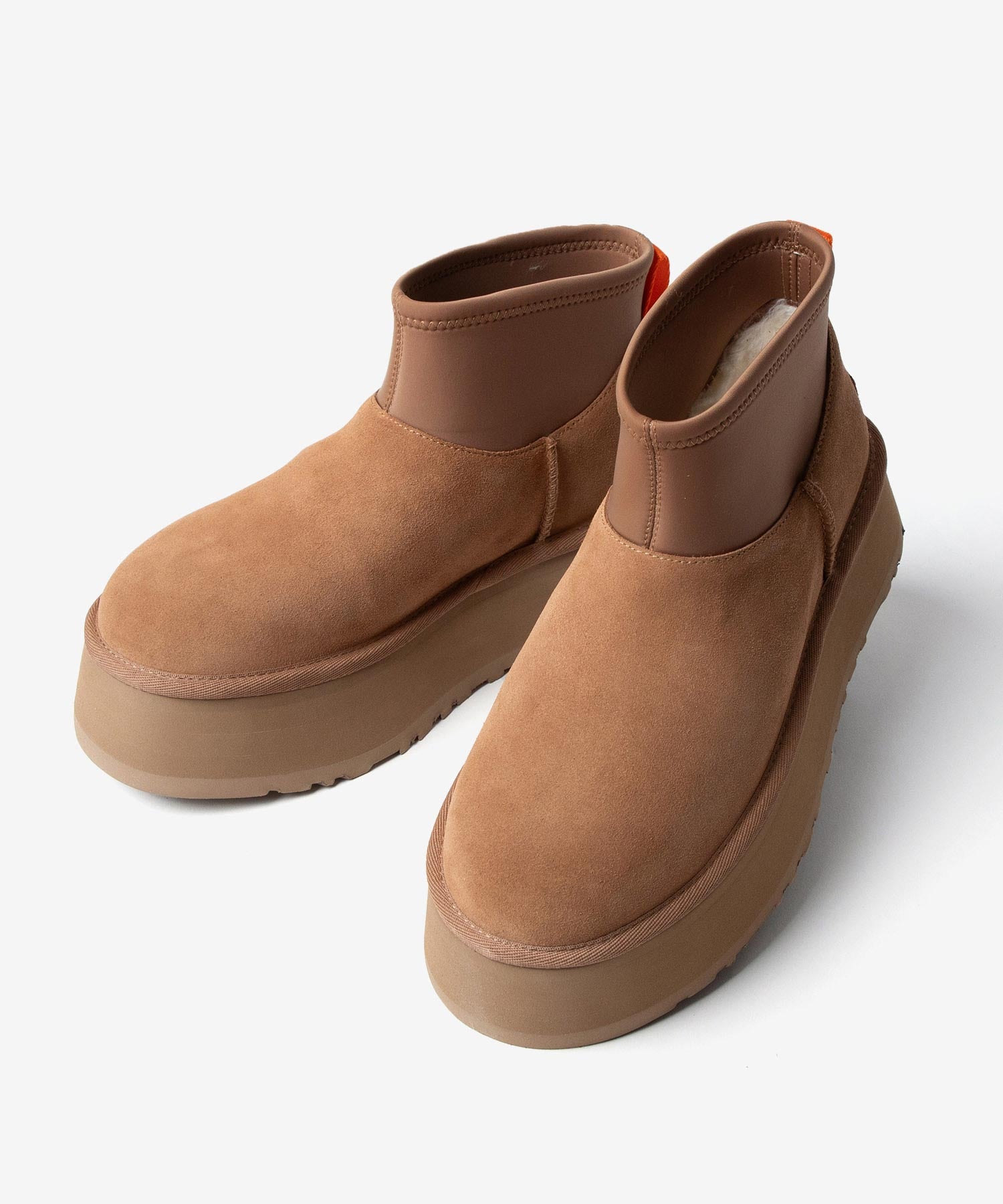 アグ UGG アグ UGG 1168170 ブーツ CLASSIC MINI DIPPER レディース シューズ 厚底ブーツ クラシック ミニ ディッパー ムートンブーツ スウェード ショートブ （チェスナット） チェスナット