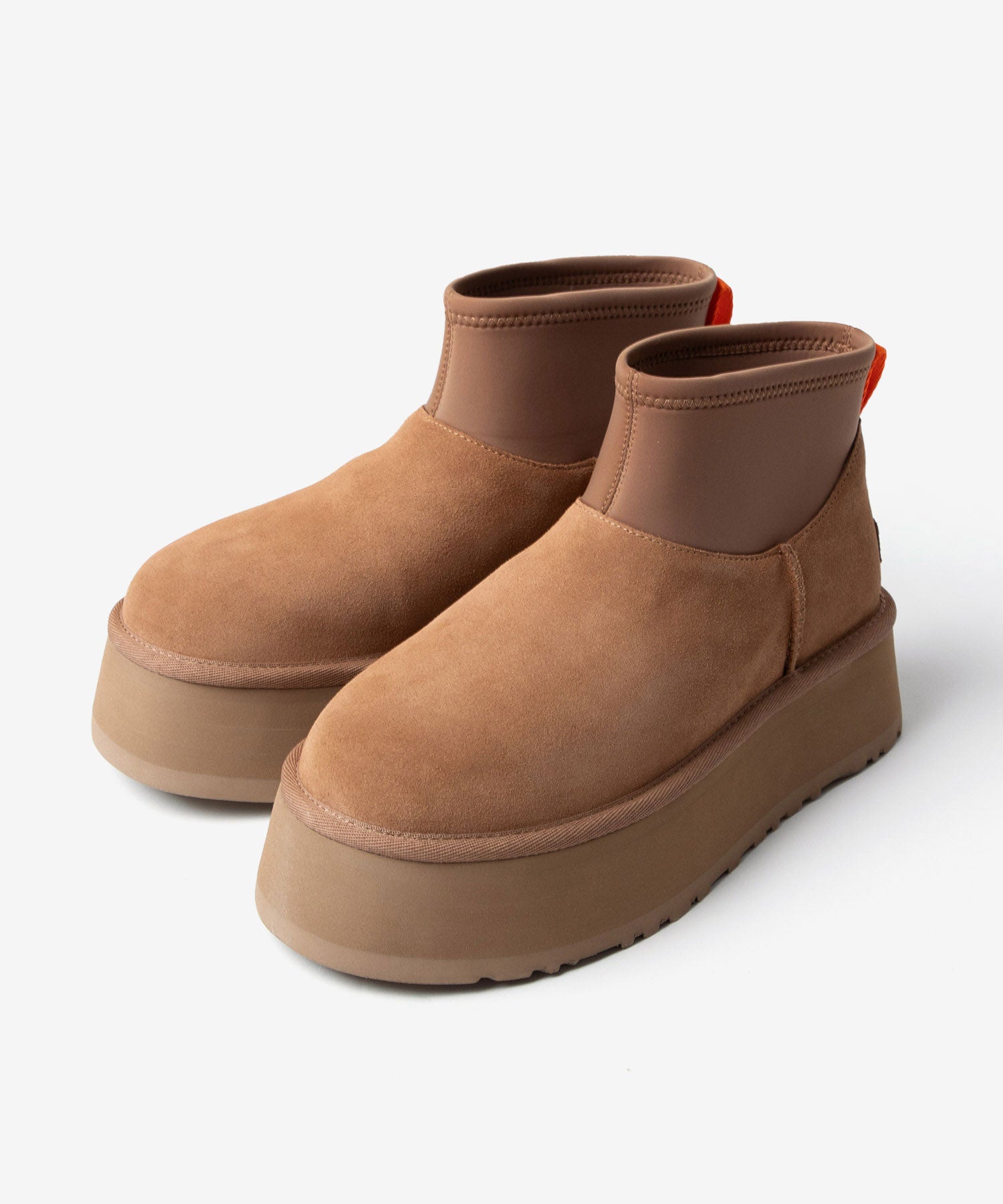 アグ UGG アグ UGG 1168170 ブーツ CLASSIC MINI DIPPER レディース シューズ 厚底ブーツ クラシック ミニ ディッパー ムートンブーツ スウェード ショートブ （チェスナット） チェスナット