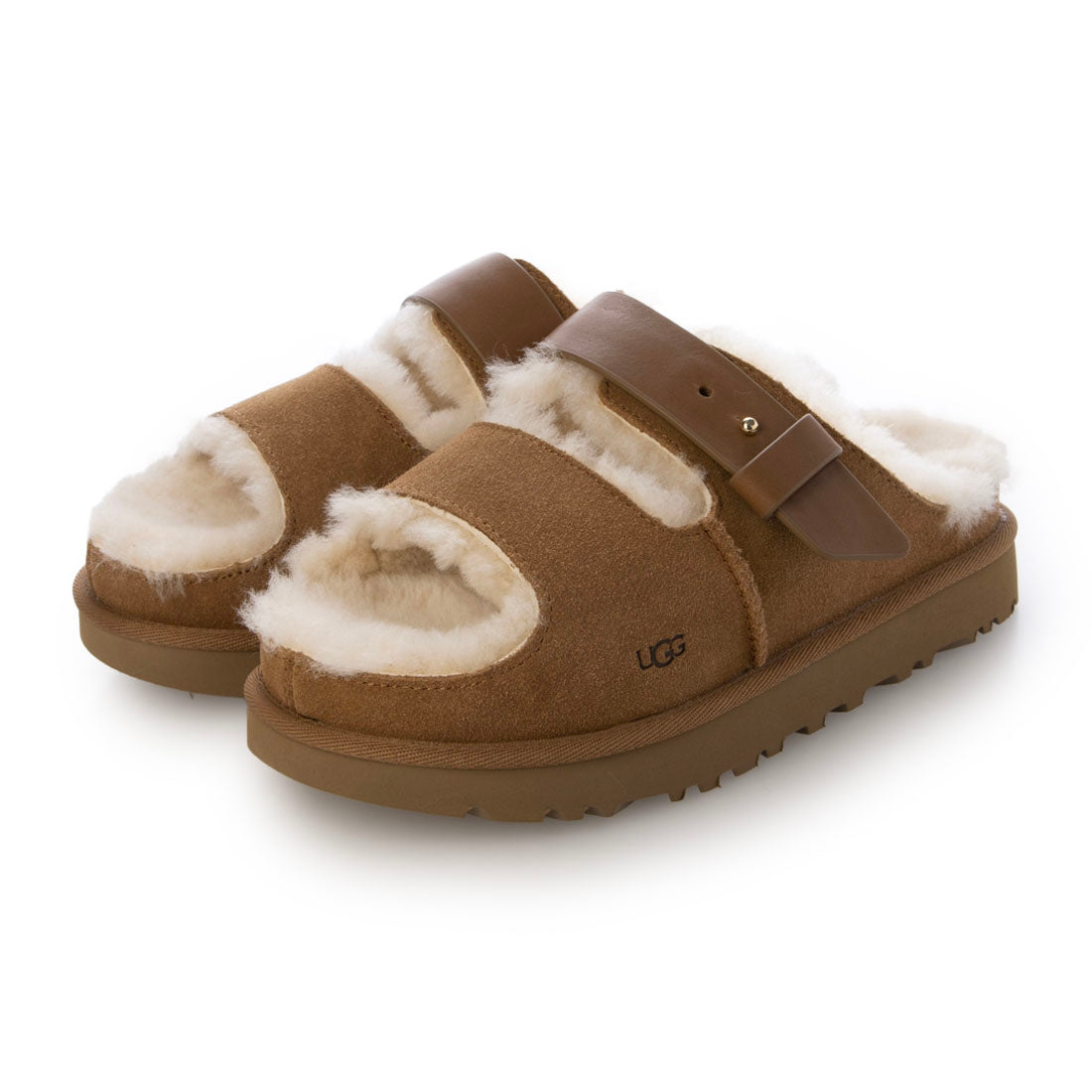 アグ UGG UGG - W GREENPORT STRAP SLIDE 【1167611-CHE】 （CHE） CHE